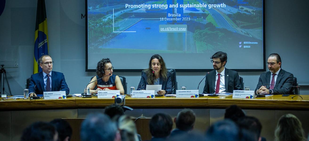 OECD launches Economic Survey Brazil 2023 report and highlights positive outlook